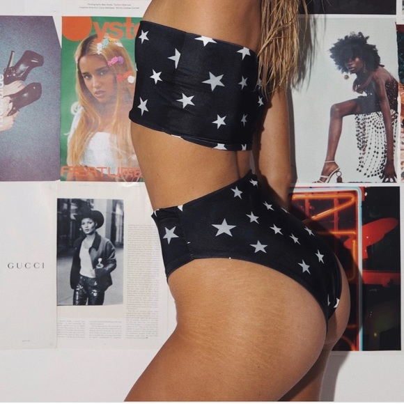 Princess Polly Star Bandeau high waisted bikini - Picture 2 of 3